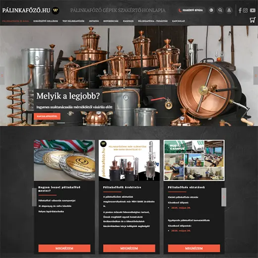 palinkafozo.hu webáruház