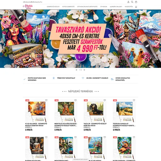 shop.alkotasutca.hu webáruház