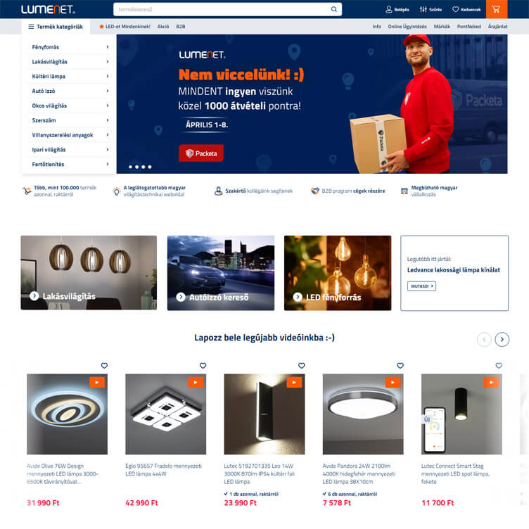 lumenet.hu webáruház