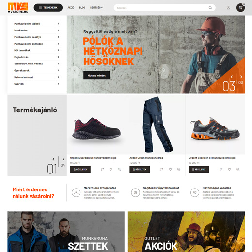 www.mvstore.hu webáruház