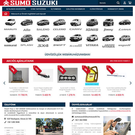 suzukialkatresz.com webáruház
