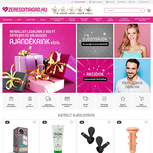 szeresdmagad.hu webáruház