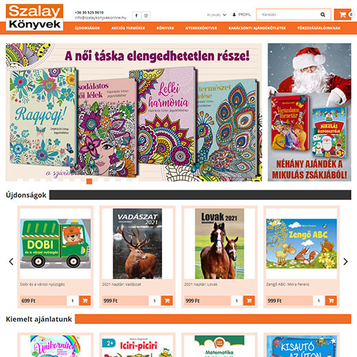 szalaykonyvek.hu webáruház
