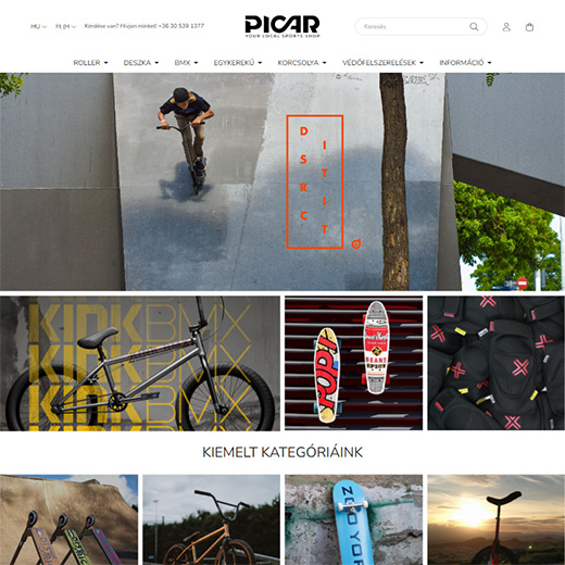 www.picar.hu webáruház