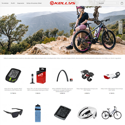 www.kellys.hu webáruház