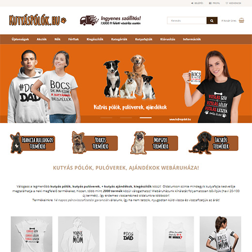 kutyaspolok.hu webáruház