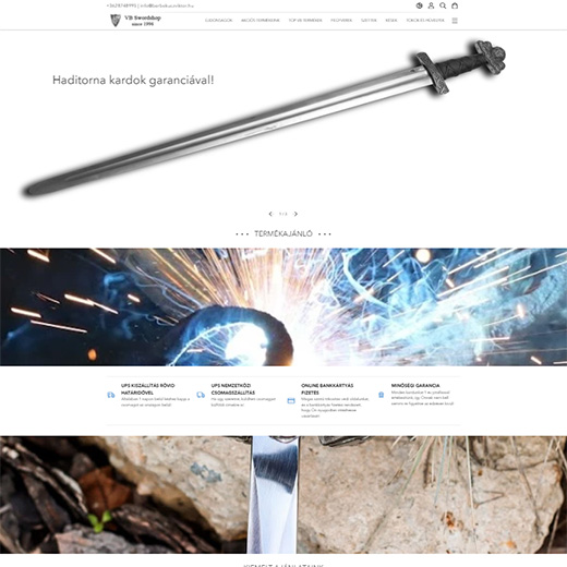 www.schwertschmiedeviktor.de webáruház