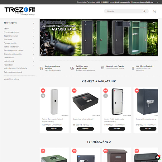 petrik-trezor.hu webáruház