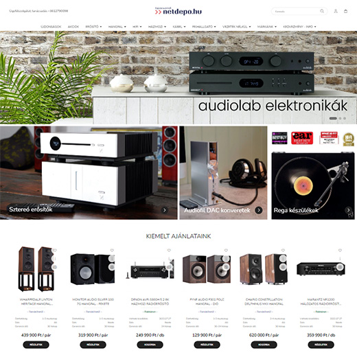 www.netdepo.hu webáruház
