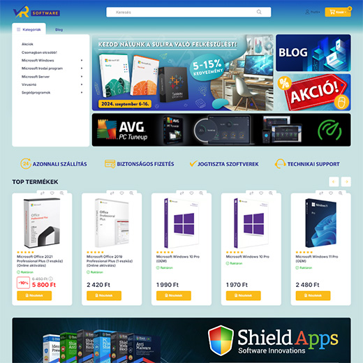 vrsoft.hu webáruház