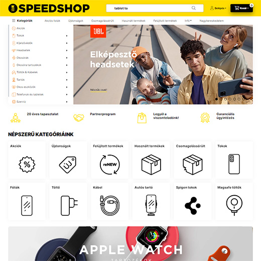 www.speedshop.hu webáruház