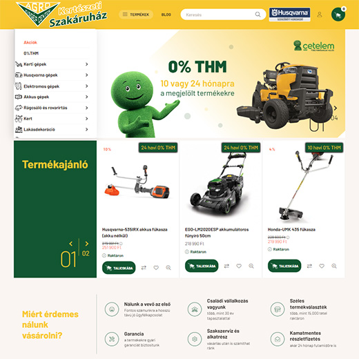 www.agrokisgepcenter.hu webáruház