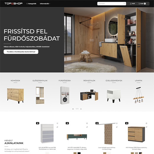 topeshop.hu webáruház