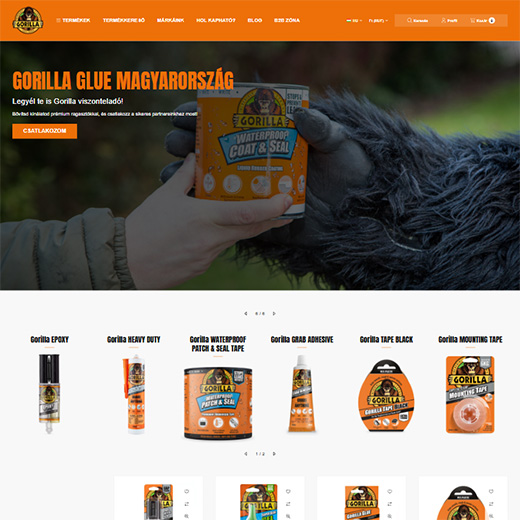 www.gorillaragaszto.hu webáruház
