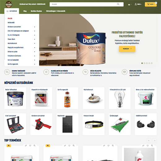 kisstuskobarkacs.hu webáruház