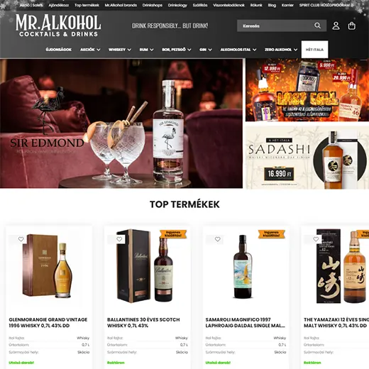www.mralkohol.hu webáruház